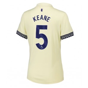 Everton Michael Keane #5 Replika Udebanetrøje Dame 2025-26 Kortærmet